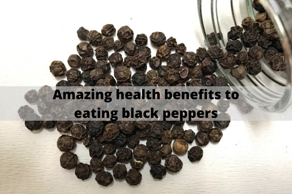 Amazing health bbenefits to eating black peppers