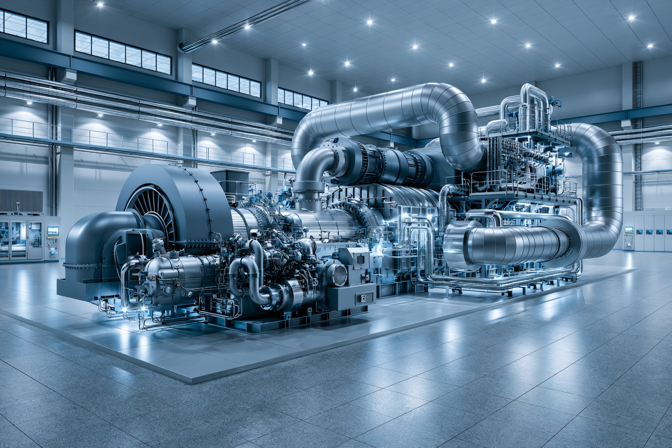 Kawasaki L30A Gas Turbine Genset (CHP) — 1 unit