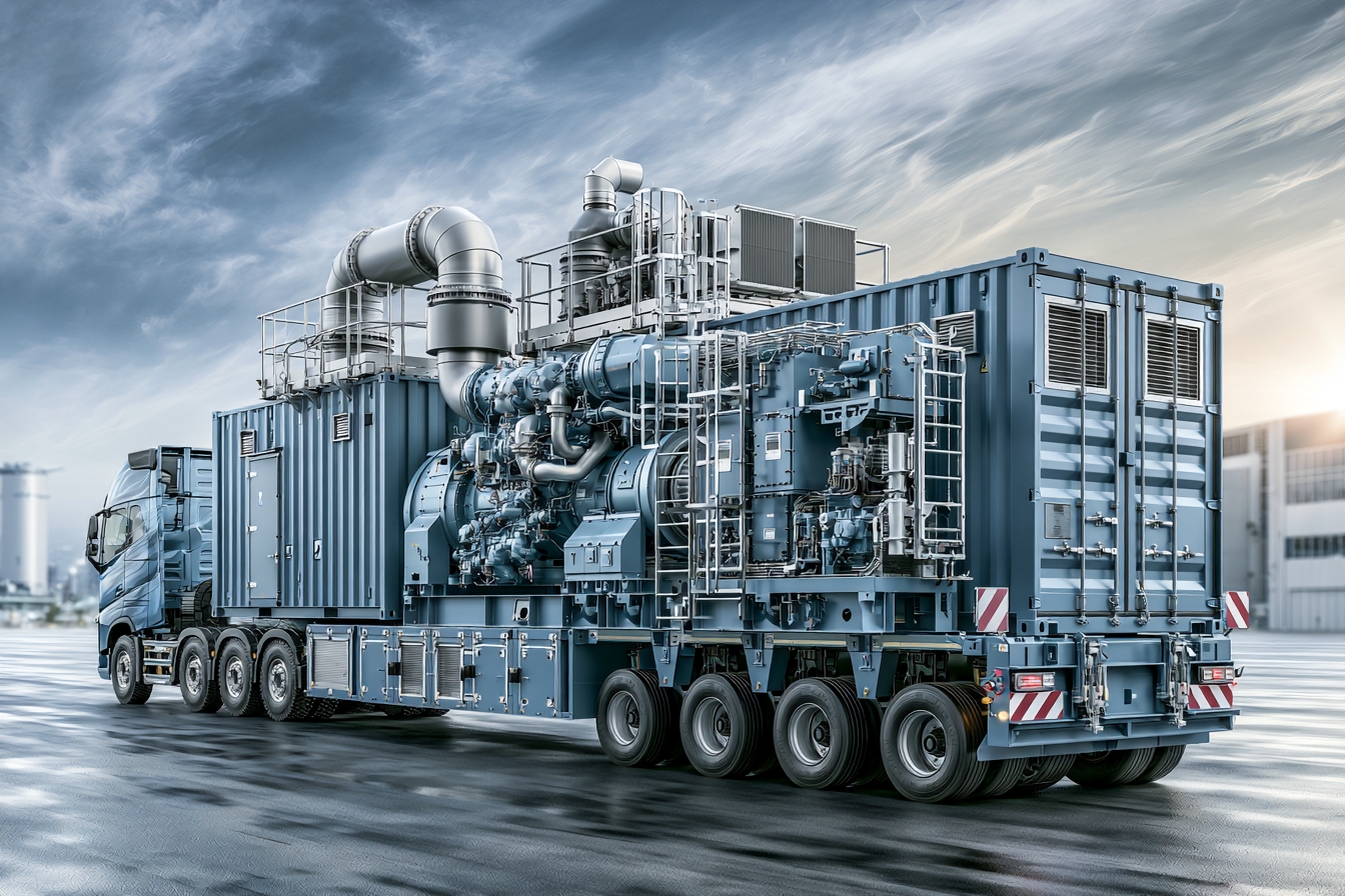 Siemens SGT-A05 Mobile Gas Turbine Gensets